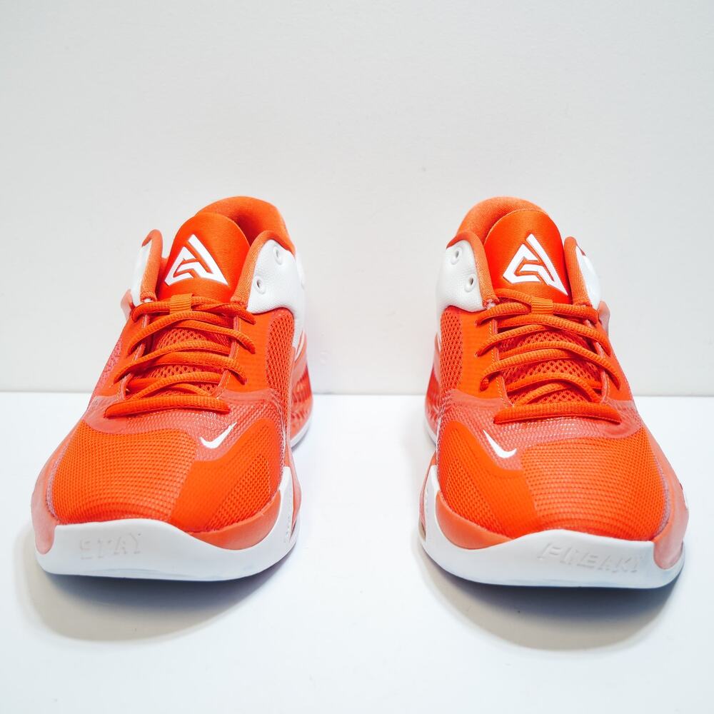 NEW NIKE ZOOM FREAK 4 TB TEAM ORANGE DX6652-802 MEN SIZE - 8.5 - Picture 2 of 6
